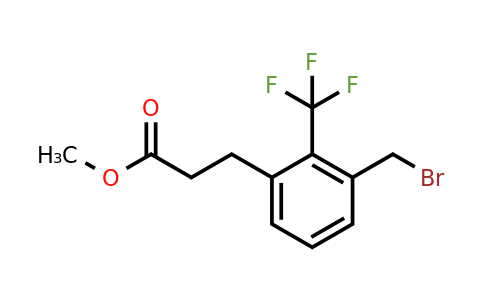 1806370-80-8 | Methyl 3-(3-(bromomethyl)-2-(trifluoromethyl)phenyl)propanoate