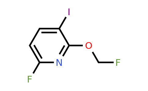 1806415-31-5 | 6-Fluoro-2-fluoromethoxy-3-iodopyridine