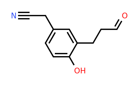 1806509-18-1 | 4-Hydroxy-3-(3-oxopropyl)phenylacetonitrile