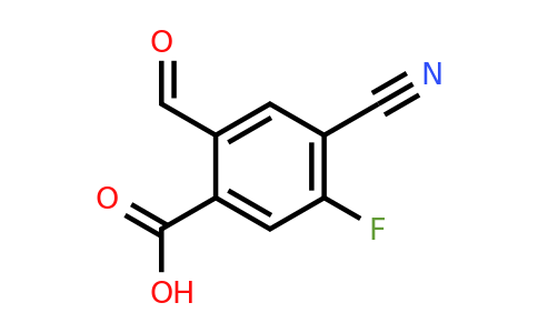 1807169-82-9 | 4-Cyano-5-fluoro-2-formylbenzoic acid