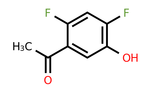 1807179-31-2 | 2',4'-Difluoro-5'-hydroxyacetophenone