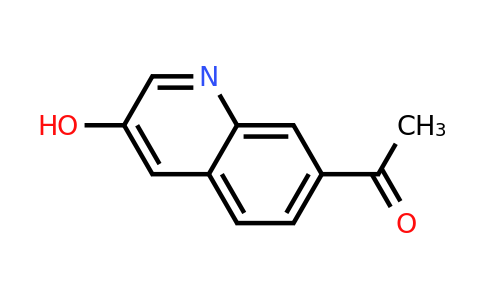 1958100-86-1 | 1-(3-Hydroxyquinolin-7-yl)ethanone