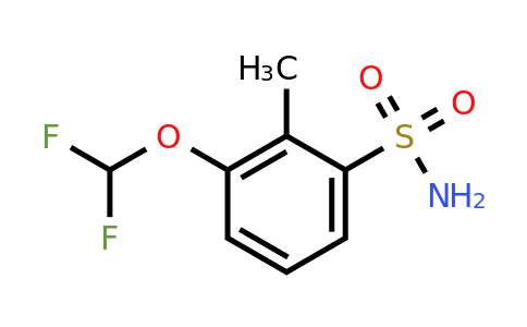 2138354-83-1 | 3-Difluoromethoxy-2-methylbenzenesulfonamide