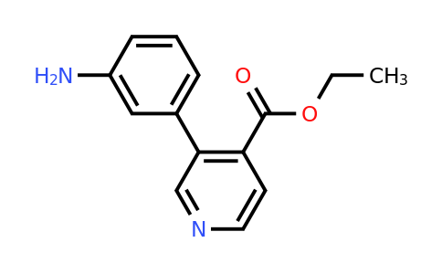 252921-31-6 | Ethyl 3-(3-aminophenyl)isonicotinate