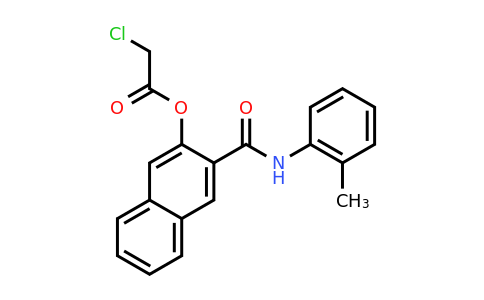 35245-26-2 | 2-(o-Tolylcarbamoyl)naphthalen-3-yl 2-chloroacetate