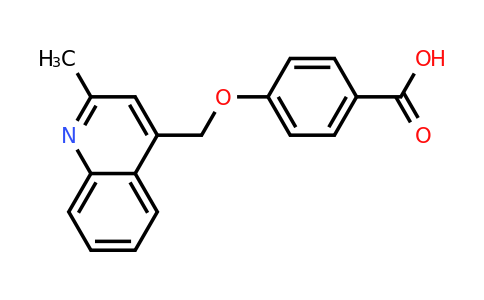 362488-51-5 | 4-[(2-Methylquinolin-4-yl)methoxy]benzoic acid