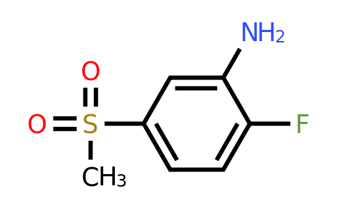 387358-51-2 | 2-Fluoro-5-(methylsulfonyl)aniline