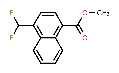 444914-15-2 | Methyl 1-(difluoromethyl)naphthalene-4-carboxylate