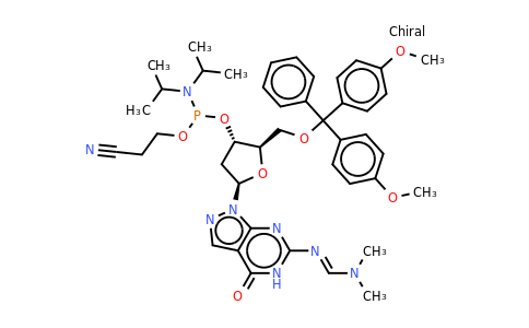 500891-26-9 | 8-Aza-7-deaza-2'-deoxy-N2-DMF-5'-O-DMT-guanosine 3'-CE phosphoramidite