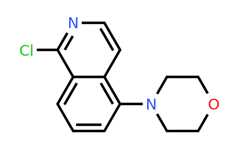 630423-24-4 | 4-(1-chloroisoquinolin-5-yl)morpholine