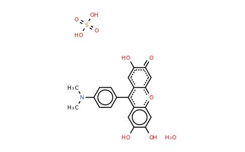 71501-19-4 | 9-(4'-Dimethylaminophenyl)-2,6,7-Trihydroxyfluorone Sulfate