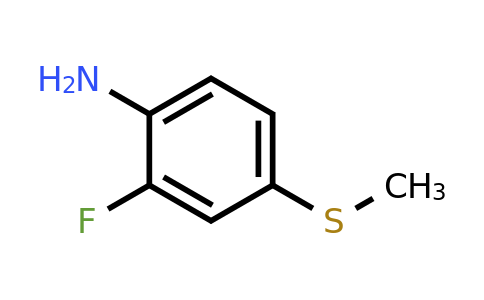 76180-33-1 | 2-Fluoro-4-(methylthio)aniline