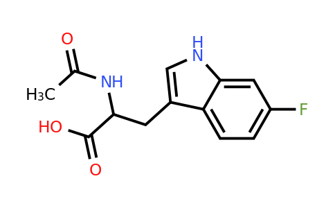 81024-49-9 | 2-Acetamido-3-(6-fluoro-1H-indol-3-yl)propanoic acid