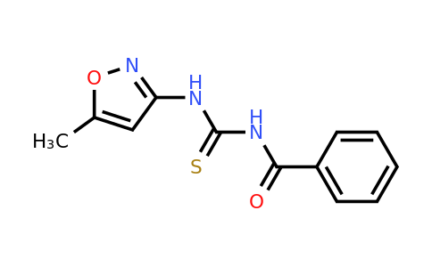 85156-33-8 | N-((5-methylisoxazol-3-yl)carbamothioyl)benzamide