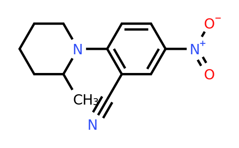 876549-49-4 | 2-(2-Methylpiperidin-1-yl)-5-nitrobenzonitrile 876549-49-4 | 2-(2-Methylpiperidin-1-yl)-5-nitrobenzonitrile