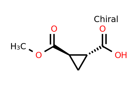 88335-97-1 | (1R,2R)-2-(Methoxycarbonyl)cyclopropanecarboxylic acid