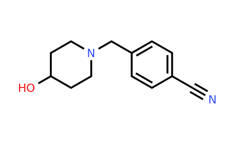 887593-88-6 | 4-((4-hydroxypiperidin-1-yl)methyl)benzonitrile