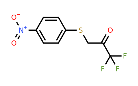 90357-44-1 | 1,1,1-Trifluoro-3-((4-nitrophenyl)thio)propan-2-one