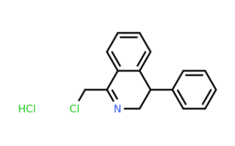 91123-65-8 | 1-(Chloromethyl)-4-phenyl-3,4-dihydroisoquinoline hydrochloride