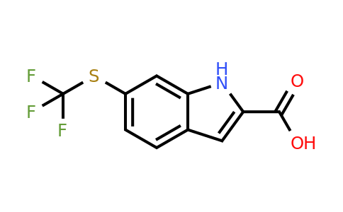 923800-95-7 | 6-[(Trifluoromethyl)sulfanyl]-1H-indole-2-carboxylic acid