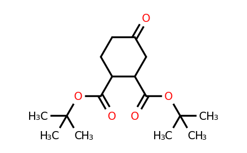 925704-44-5 | Di-tert-butyl 4-oxocyclohexane-1,2-dicarboxylate