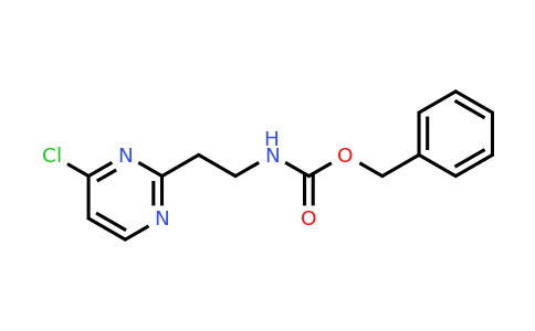 944900-46-3 | Benzyl [2-(4-chloropyrimidin-2-YL)ethyl]carbamate