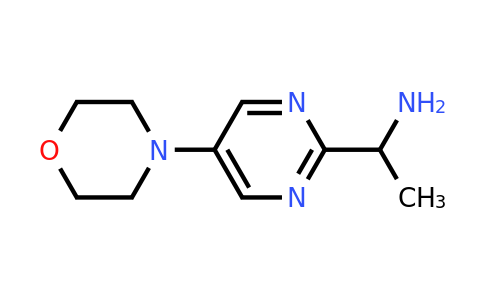 944906-45-0 | 1-(5-Morpholin-4-ylpyrimidin-2-YL)ethanamine