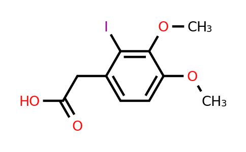 99540-22-4 | 3,4-Dimethoxy-2-iodophenylacetic acid