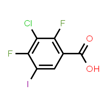 1000162-62-8 | 3-chloro-2,4-difluoro-5-iodobenzoic acid