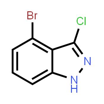 1000343-46-3 | 4-bromo-3-chloro-1H-indazole