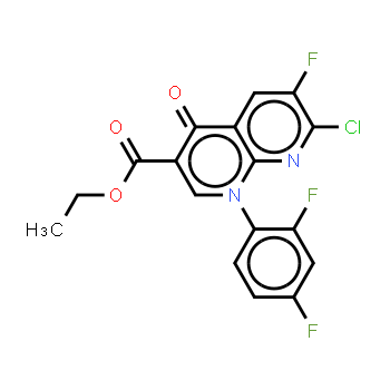 100491-29-0 | ETHYL 1-(2,4-DIFLUOROPHENYL)-7-CHORO-6-FLUORO-4-OXO-HYDROPYRIDINO[2,3-B] PYRIDINE-3-CARBOXYLATE