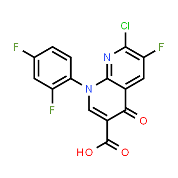 100492-04-4 | 1-(2,4-DIFLUOROPHENYL)-6-1LUORO-7-CHLONDE-4-OXO-1,4-DIHYDRO-1,8-NAPTHYRIDINE-3-CARBOXYLIC ACID[TOSUFLOXACIN PHARMACEUTICAL INTERMEDIATE]