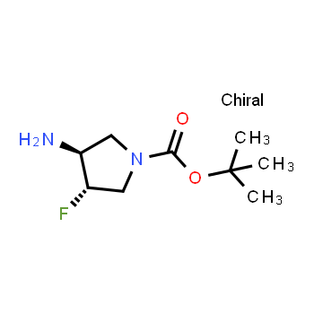 1009075-43-7 | tert-butyl (3S,4S)-3-amino-4-fluoropyrrolidine-1-carboxylate