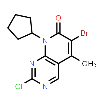 1016036-76-2 | 6-Bromo-8-cyclopentyl-2-chloro-5-Methyl-8H-pyrido[2,3-d]pyriMidin-7-one