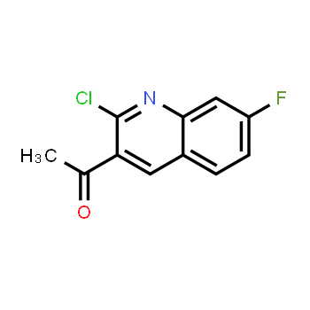 1017463-76-1 | 1-(2-chloro-7-fluoroquinolin-3-yl)ethan-1-one