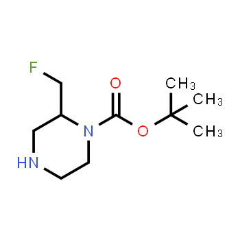 1017789-35-3 | tert-butyl 2-(fluoromethyl)piperazine-1-carboxylate