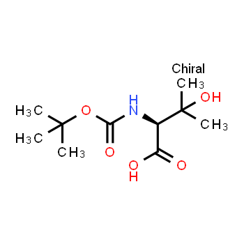 102507-13-1 | (2S)-2-(N-tert-Butoxycarbonyl)amino-3-hydroxy-3-methylbutanoic acid