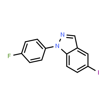 1025762-98-4 | 1-(4-fluorophenyl)-5-iodo-1H-indazole