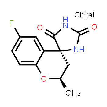 102916-95-0 | (2R,4S)-6-fluoro-2-methylspiro[chroman-4,4'-imidazolidine]-2',5'-dione