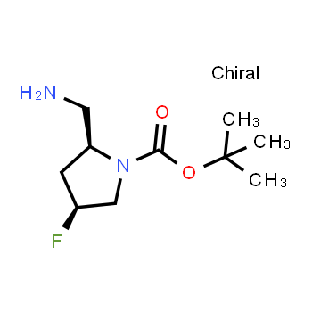 1033245-12-3 | tert-butyl (2S,4S)-2-(aminomethyl)-4-fluoropyrrolidine-1-carboxylate