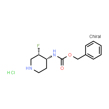 1034057-93-6 | benzyl N-[(3S,4R)-3-fluoropiperidin-4-yl]carbamate hydrochloride