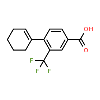 1034188-31-2 | 4-(cyclohex-1-en-1-yl)-3-(trifluoromethyl)benzoic acid