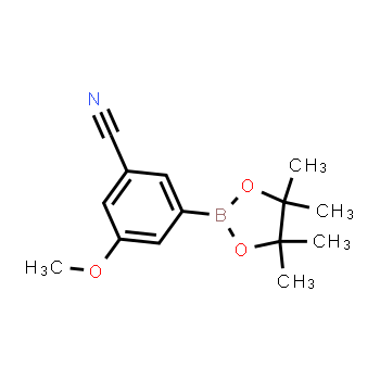 1035266-33-1 | 3-methoxy-5-(4,4,5,5-tetramethyl-1,3,2-dioxaborolan-2-yl)benzonitrile