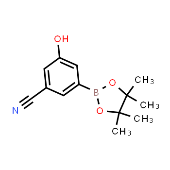 1035266-34-2 | 3-hydroxy-5-(4,4,5,5-tetramethyl-1,3,2-dioxaborolan-2-yl)benzonitrile