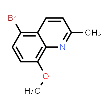 103862-55-1 | 5-BROMO-8-METHOXY-2-METHYL-QUINOLINE