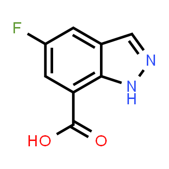 1038916-13-0 | 5-fluoro-1H-indazole-7-carboxylic acid