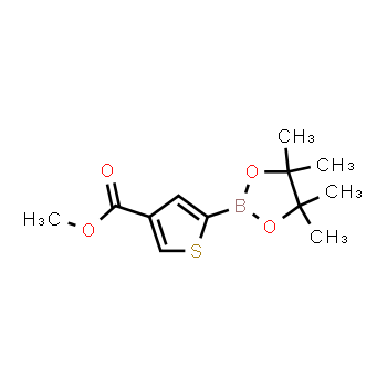 1040281-86-4 | methyl 5-(4,4,5,5-tetramethyl-1,3,2-dioxaborolan-2-yl)thiophene-3-carboxylate