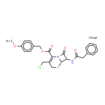 104146-10-3 | 7-Phenglacetamido-3-chloromethyl-3-cephem-4-carboxylic acid p-methoxybenzyl ester