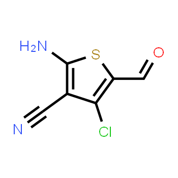 104366-23-6 | 2-Amino-4-chloro-5-formylthiophene-3-carbonitrile