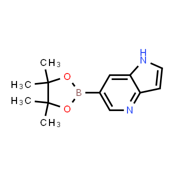 1045855-91-1 | 6-(4,4,5,5-tetramethyl-1,3,2-dioxaborolan-2-yl)-1H-pyrrolo[3,2-b]pyridine